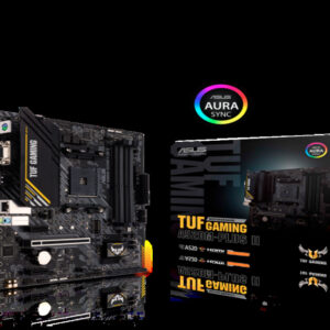 ASUS TUF GAMING A520M-PLUS II AM4, 4x DDR4, 1x M.2, 6x USB 1x DP, 1x HDMI, 1x D-Sub, mATX - Slika 1