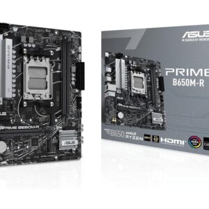 ASUS MB PRIME B650M-RB650, AM5; 2xDDR52x M.2;4xSATA,HDMI,6x USB, RAID,mATX - Slika 1