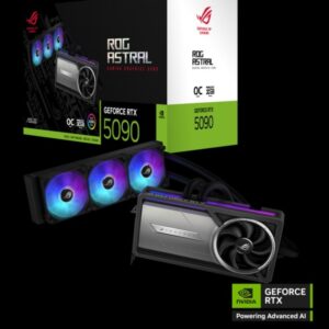 ASUS ROG-ASTRAL-LC-5090 32GB GDDR7 OC, Fluid Force With Liquid Cooler, 512-bit,2xHDMI,3xDP - Slika 1