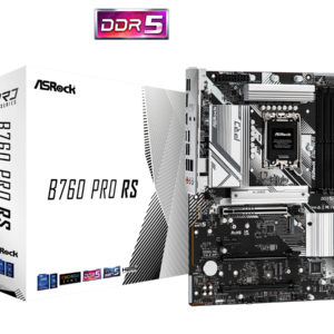 ASROCK MB B760 PRO RSIntel B760, LGA1700, 4xDDR53xM.2, 4xSATA, RAID, HDMI, DP, ATX - Slika 1