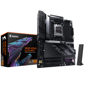Gigabyte MB B850 A ELITE WF7AM5; 4xDDR5; 3xM.2; 4xSATA11xUSB; HDMI, DP; USB Type-C, ATX; - Slika 1