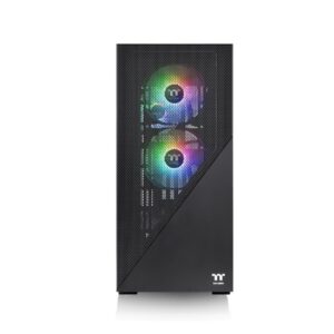 Thermaltake Divider 370 ARGB Mid tower, tempered glass, 3x 120mm ARGB PWM fan - Slika 3