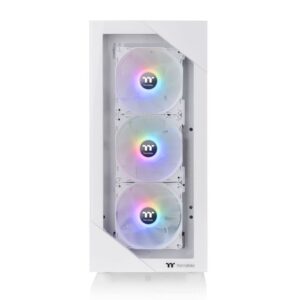 Thermaltake View 200 ARGB Snow Mid tower, tempered glass, 3x 120mm ARGB Lite fan - Slika 2