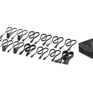 Corsair PSU 1000W RM1000xGold, Fully Modular, 12V-2x612xSATA, 4xPCIe, ATX 3.1, PCIe 5.1 - Slika 1