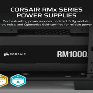 Corsair PSU 1000W RM1000xGold, Fully Modular, 12V-2x612xSATA, 4xPCIe, ATX 3.1, PCIe 5.1 - Slika 3