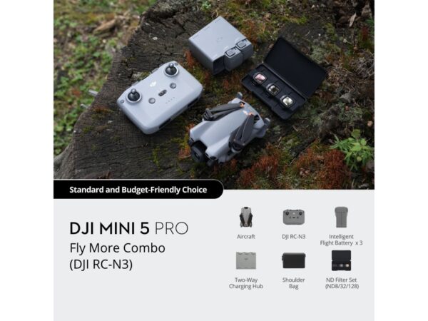 DJI Mini 5 PRO FMC (DJI RC N3)dron