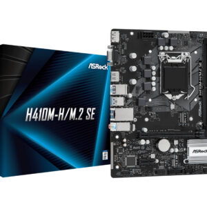 ASROCK MB H410M-H/M.2 SEIntel H370; LGA1200; 2xDDR44xSATA3; M.2; DP; HDMI; mATX; - Slika 1