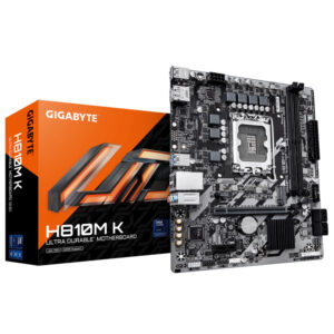 Gigabyte MB H810M K DDR5 LGA1851, 2x DDR5,1xM.2,4xSATA 6x USB, HDMI, DP, mATX - Slika 1