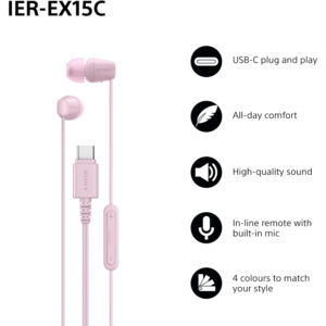 Sony in-ear USB-C slušalice - Slika 2