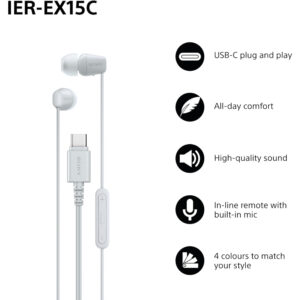 Sony in-ear USB-C slušalice - Slika 2