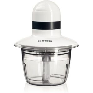 BOSCH sjeckalica 400W, BIJELA, 0.8L, INOX nož, ploča za tučenje vrhnja,SL - Slika 2