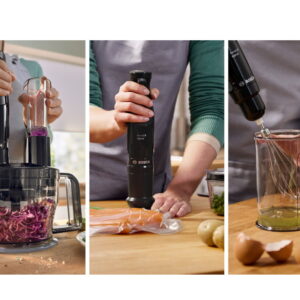 BOSCH štapni mikser 1000W, Sjeckalica, Mjerna pos, Antracit, - Slika 3