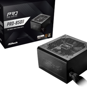ASRock PSU 850W Bronze, Pro80PLUS, 120mm fan, ATX 3.1PCIe 5.1 - Slika 1