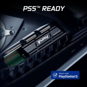 Kingston SSD 1TB NVMe M.2 Fury Renegade, PCIe 4.0R/W : 7300/6000MB/s, with heatisnk - Slika 3