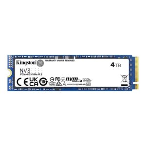 Kingston SSD 4TB NV3NVMe PCIe Gen 4.0x4R/W : 6000/5000MB/s - Slika 1