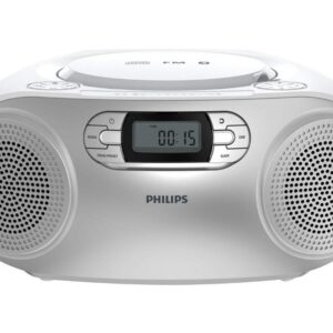Philips TAZ2000 CD SoundmachinCD; CD-R; CD-RW; FM Antena;BT; USB; izlazna snaga (RMS) 3WX2; siva - Slika 2