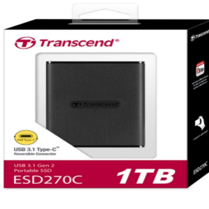 Transcend SSD 1TB PortableESD270C,Type C,USB 3.1,Black - Slika 2