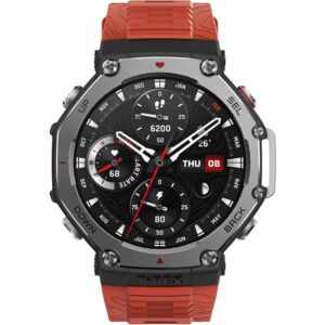 Amazfit T REX 3 Lava 1.5" AMOLED; 27 days battery life; GPS; 100 ATM vodootporan - Slika 2
