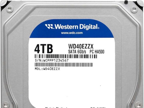 WD HDD 4TB SATA3 128MBBlue