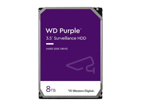 WD HDD 8TB SATA3 256MB PurpleSurveillance