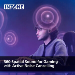 Sony gaming slu BT INZONE budsbežične; 360 Spatial Sound;24h baterija; AI mikrofon; boja crna - Slika 3