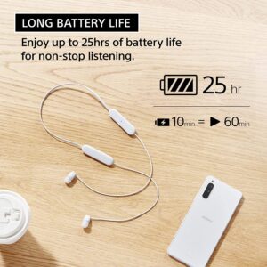 Sony slusalice WIC100, bijelein-Ear; Bluetooth; sa mikrofon - Slika 3