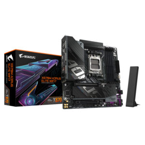 Gigabyte MB X870M AORUS ELITE AM5, 4x DDR5, 2x M.2, 2xSATA 2x HDMI, 12x USB, mATX - Slika 1
