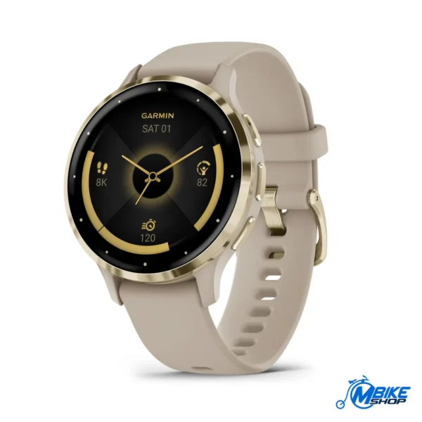 GARMIN Venu 3S French Gray Soft Gold GARMIN Venu 3S French Gray Soft Gold