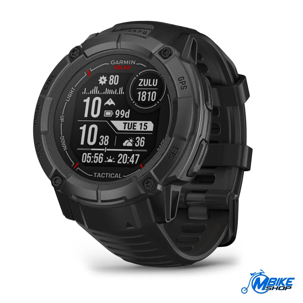 GARMIN Instinct 2X Solar Tactical Edition Black