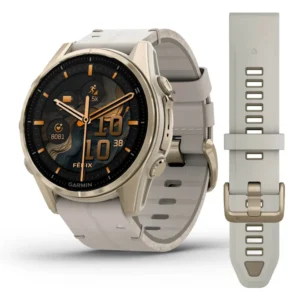 GARMIN Fenix 8 43 mm AMOLED Sapphire Soft Gold Stainless Steel/Fog Gray