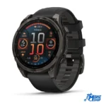 GARMIN Fenix 8 47mm AMOLED Sapphire Carbon Gray DLC Titanium Black/Pebble Gray
