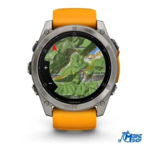 GARMIN Fenix 8 51mm AMOLED Sapphire Titanium Spark Orange/Graphite - Slika 3