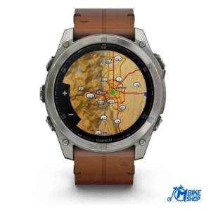 GARMIN Fenix 8 51mm AMOLED Sapphire Bare Titanium Black/Chestnut - Slika 3
