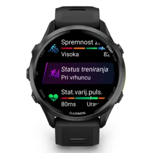 GARMIN Forerunner 970 Carbon Gray DLC Titanium Black - Slika 3