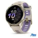 GARMIN Forerunner 970 Soft Gold Titanium French Gray/Indigo