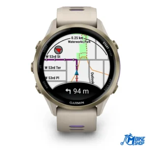 GARMIN Forerunner 970 Soft Gold Titanium French Gray/Indigo - Slika 2