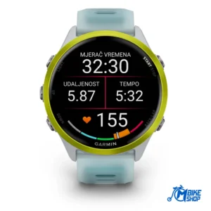 GARMIN Forerunner 570 47mm Whitestone/Amp Yellow - Slika 3