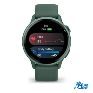 GARMIN Vivoactive 6 Jasper Green/J. Green Metallic - Slika 2