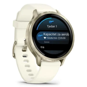 GARMIN Venu 4 41mm Beige Lunar Gold Bone - Slika 3