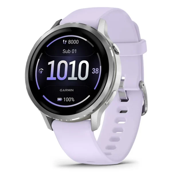 GARMIN Venu 4 41mm Gray Silver Periwinkle GARMIN Venu 4 41mm Gray Silver Periwinkle