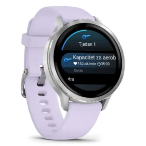 GARMIN Venu 4 41mm Gray Silver Periwinkle - Slika 3