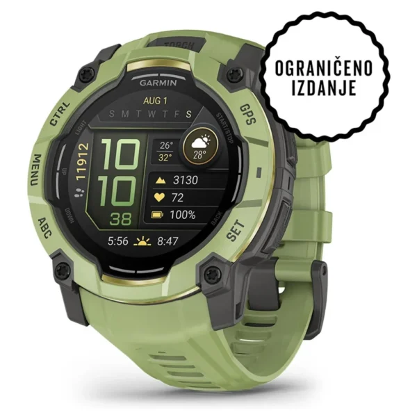 GARMIN Instinct 3 50mm AMOLED Fern Gray GARMIN Instinct 3 50mm AMOLED Fern Gray