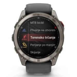 GARMIN Fenix 8 PRO 51 mm LTE AMOLED Sapphire Tit. Graphite - Slika 3