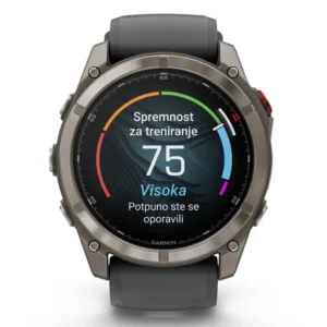 GARMIN Fenix 8 PRO 51 mm LTE AMOLED Sapphire Tit. Graphite - Slika 2