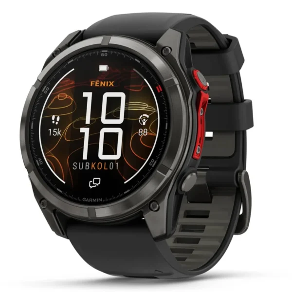 GARMIN Fenix 8 PRO 51mm LTE MICROLED Sapphire Tit. Carbon Gray Black GARMIN Fenix 8 PRO 51mm LTE MICROLED Sapphire Tit. Carbon Gray Black