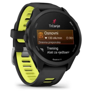 Sat GARMIN Forerunner 170 Music Black Amp Yellow - Slika 3