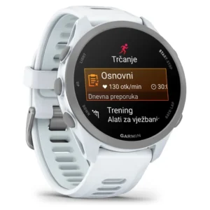 Sat GARMIN Forerunner 170 Music Whitestone Cloud Blue - Slika 3