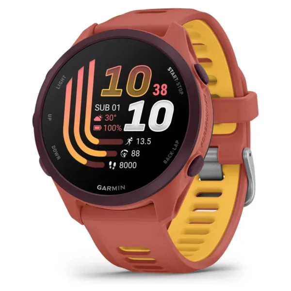 Sat GARMIN Forerunner 170 Music Red Pink Mango Sat GARMIN Forerunner 170 Music Red Pink Mango