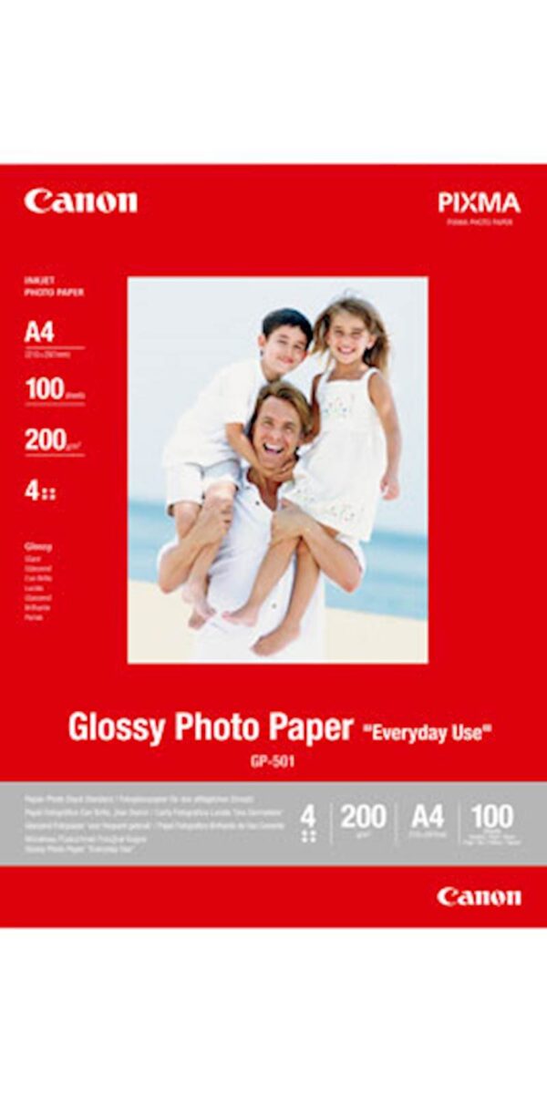 Papir CANON GP501 A4 Glossy Papir CANON GP501 A4 Glossy