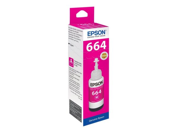 Tinta EPSON EcoTank ITS T6643 Magenta 70ml Tinta EPSON EcoTank ITS T6643 Magenta 70ml